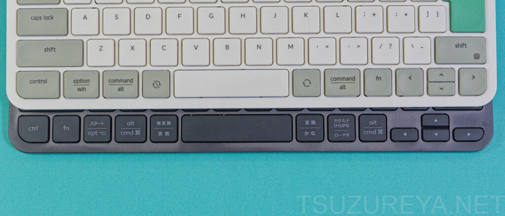 MXKEYSminiとB1Proの比較